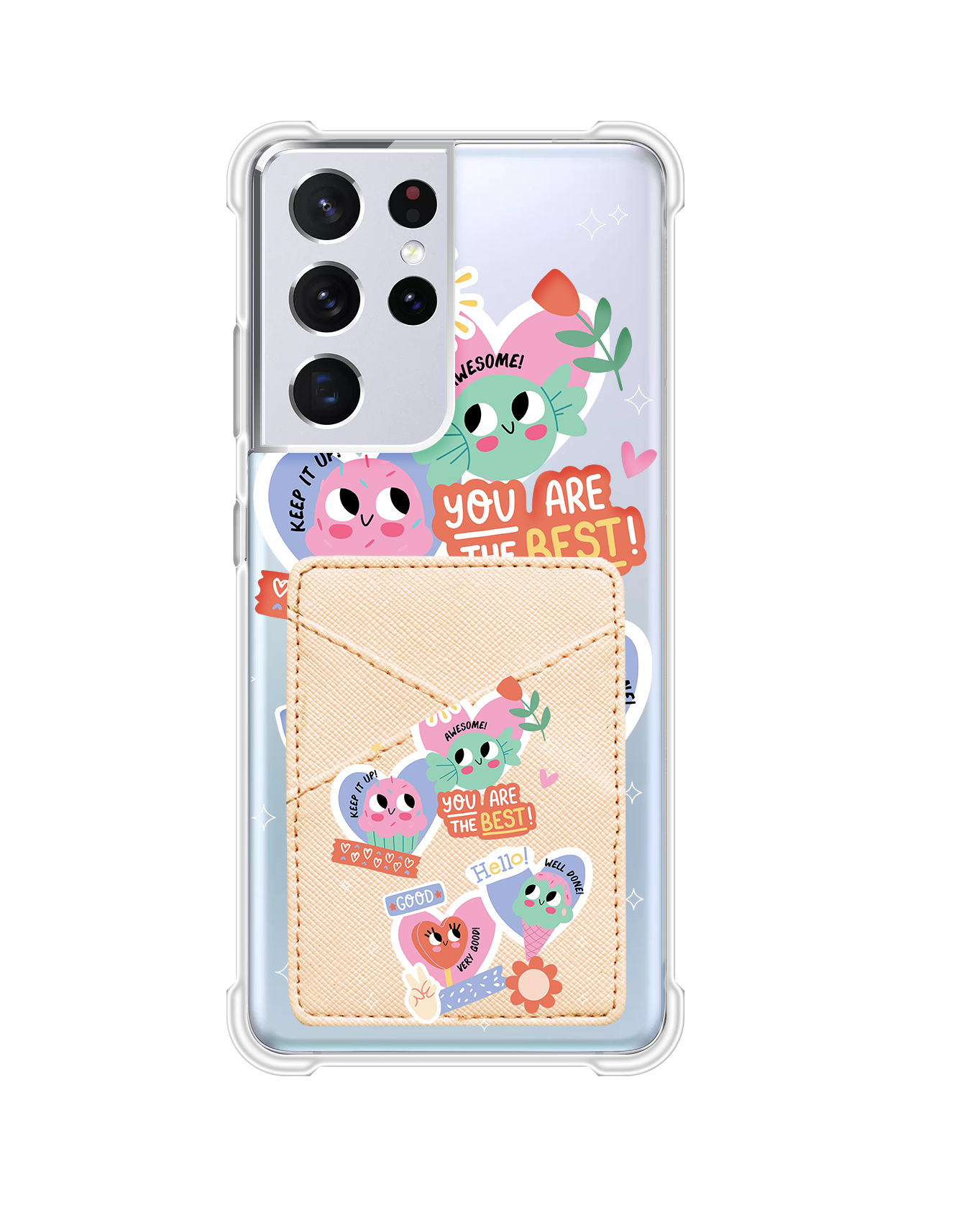 Android Phone Wallet Case - Dessert Party