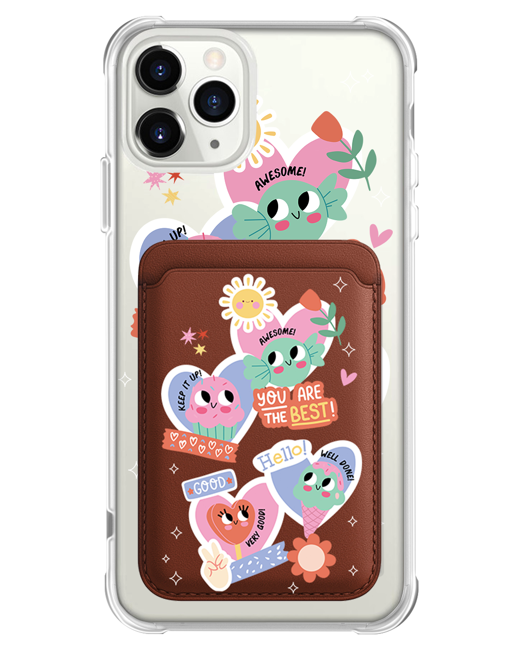 iPhone Magnetic Wallet Case - Dessert Party