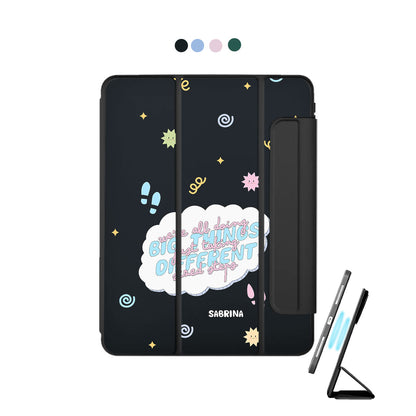 iPad Detachable Flip Cover - Different Steps
