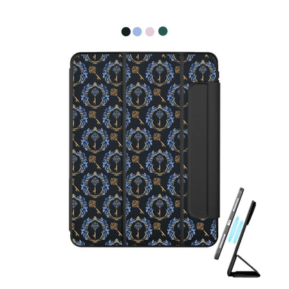 iPad Detachable Flip Cover - Goth keys