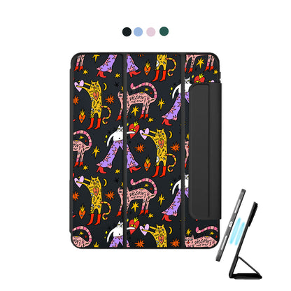 iPad Detachable Flip Cover - Meow