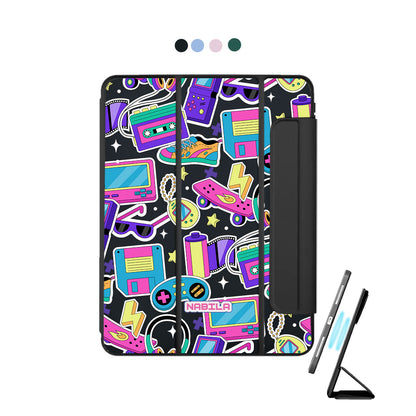 iPad Detachable Flip Cover - Retro baby