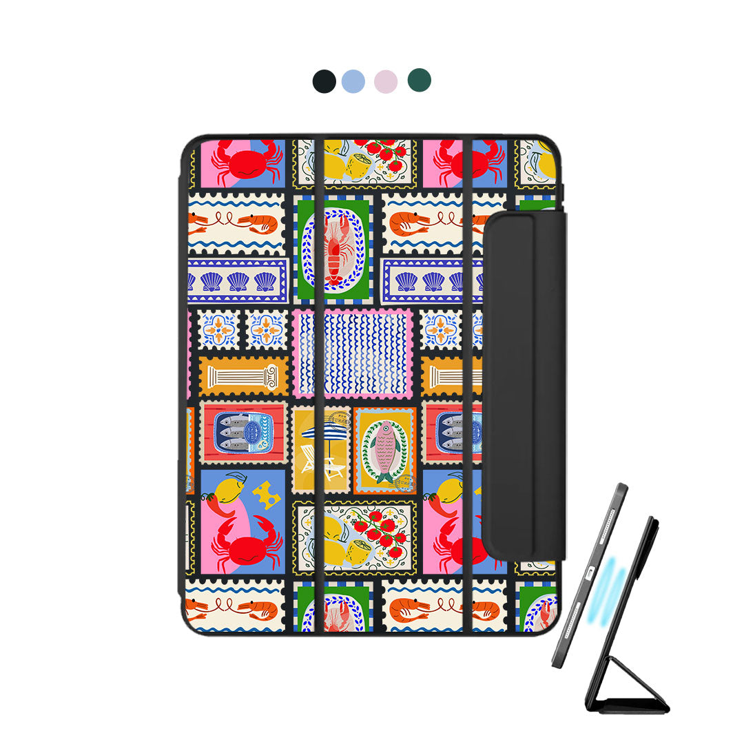 iPad Detachable Flip Cover - Seaside opulence 1.0
