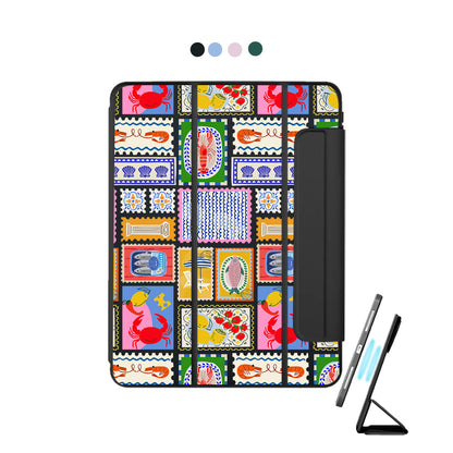 iPad Detachable Flip Cover - Seaside opulence 1.0