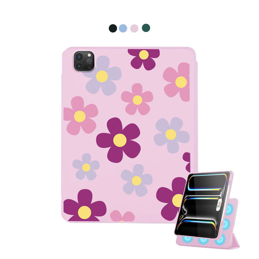 iPad Detachable Flip Cover - Daisy Paradise