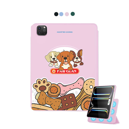 iPad Detachable Flip Cover - Pawguan Dog