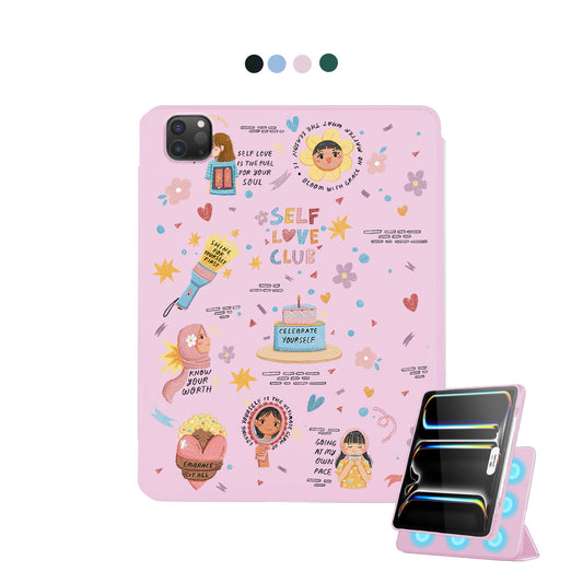 iPad Detachable Flip Cover - Self Love Club