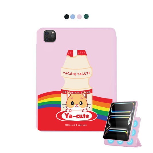 iPad Detachable Flip Cover - Yacute Cat