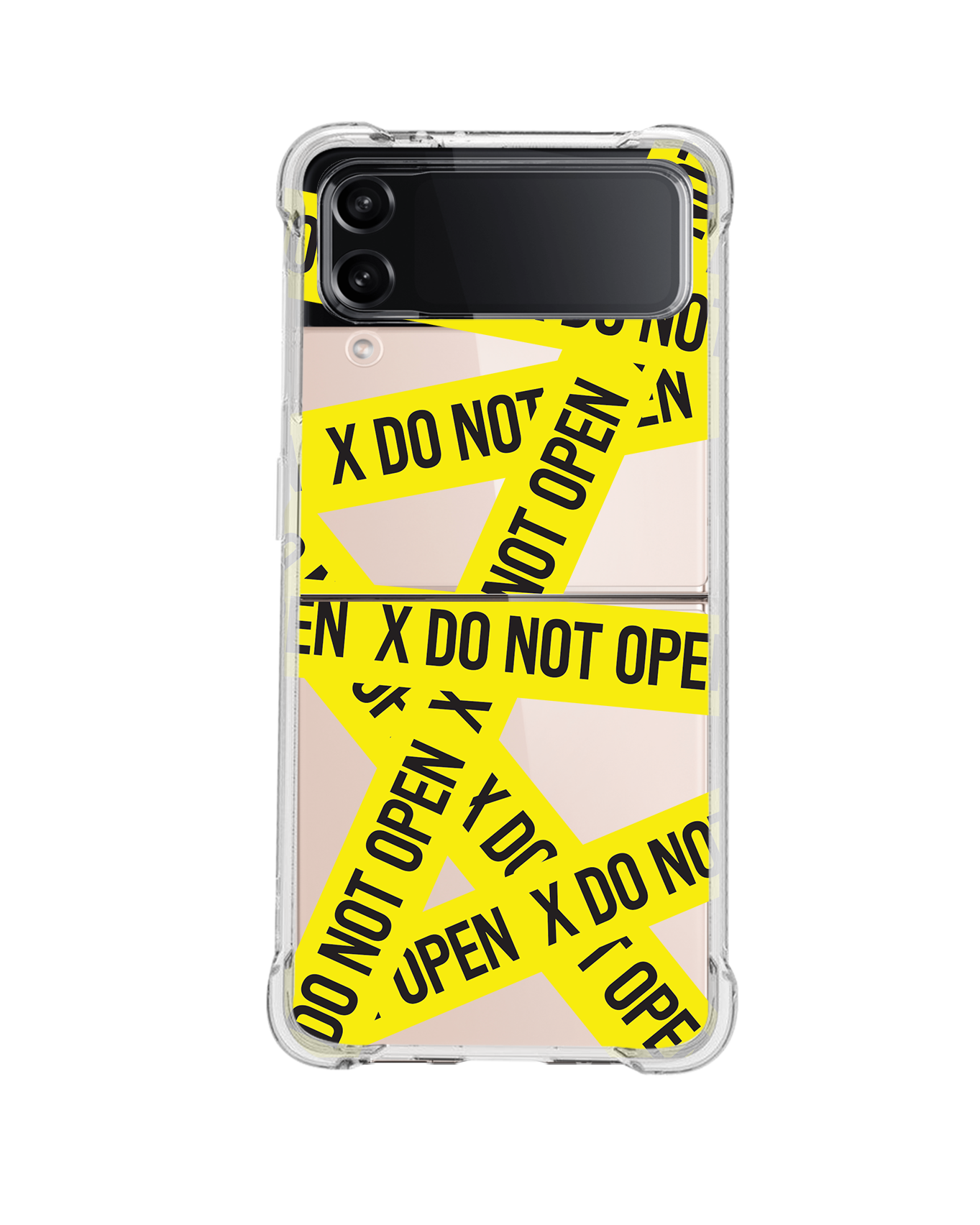 Android Flip / Fold Case - Do Not Open 2.0