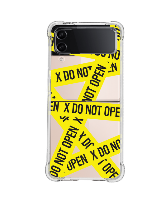 Android Flip / Fold Case - Do Not Open 2.0