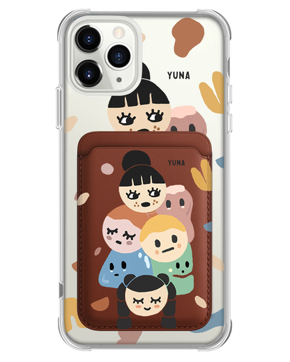 iPhone Magnetic Wallet Case - Doodle 1.0