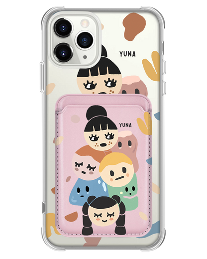 iPhone Magnetic Wallet Case - Doodle 1.0