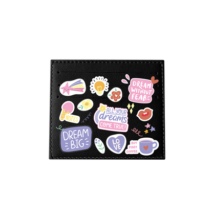 6 Slots Card Holder - Dream Sticker Pack