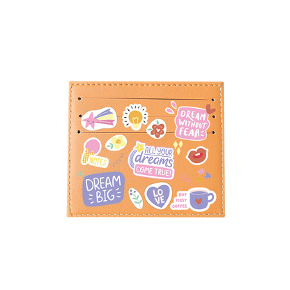 6 Slots Card Holder - Dream Sticker Pack