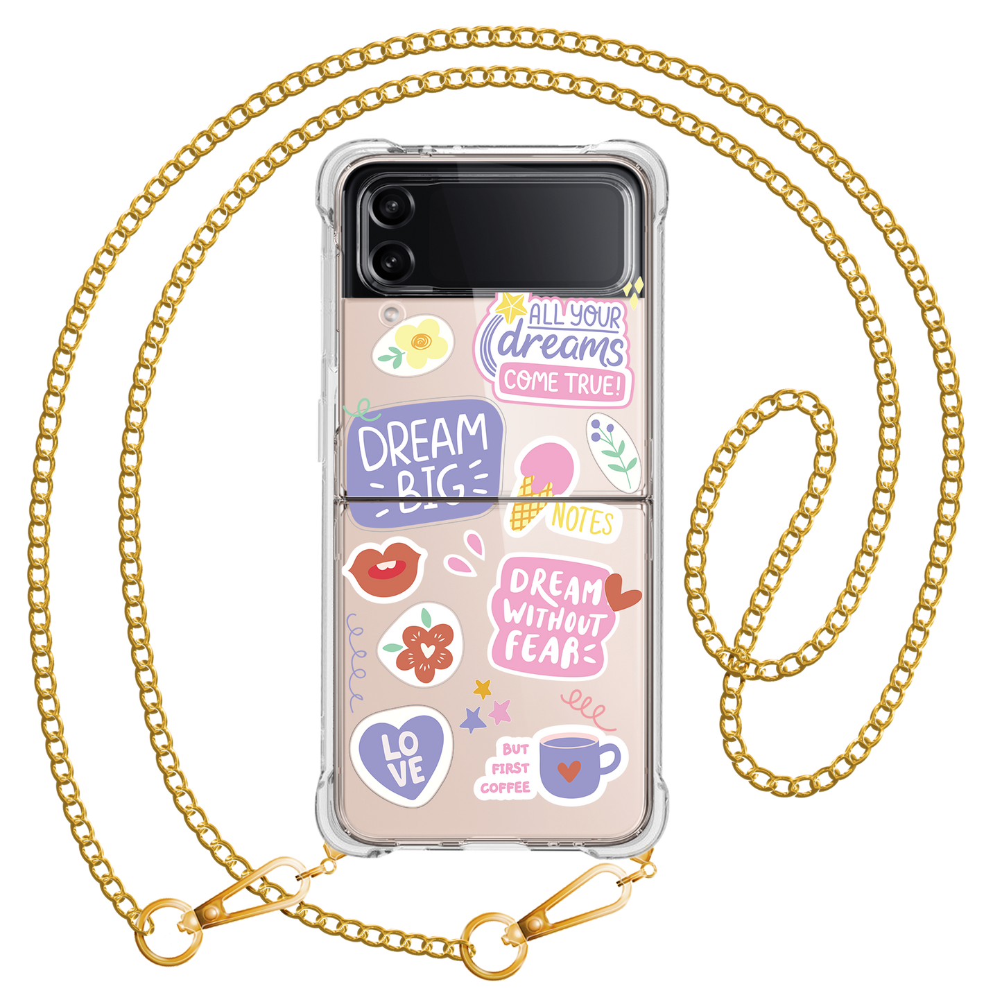 Android Flip / Fold Case - Dream Sticker Pack