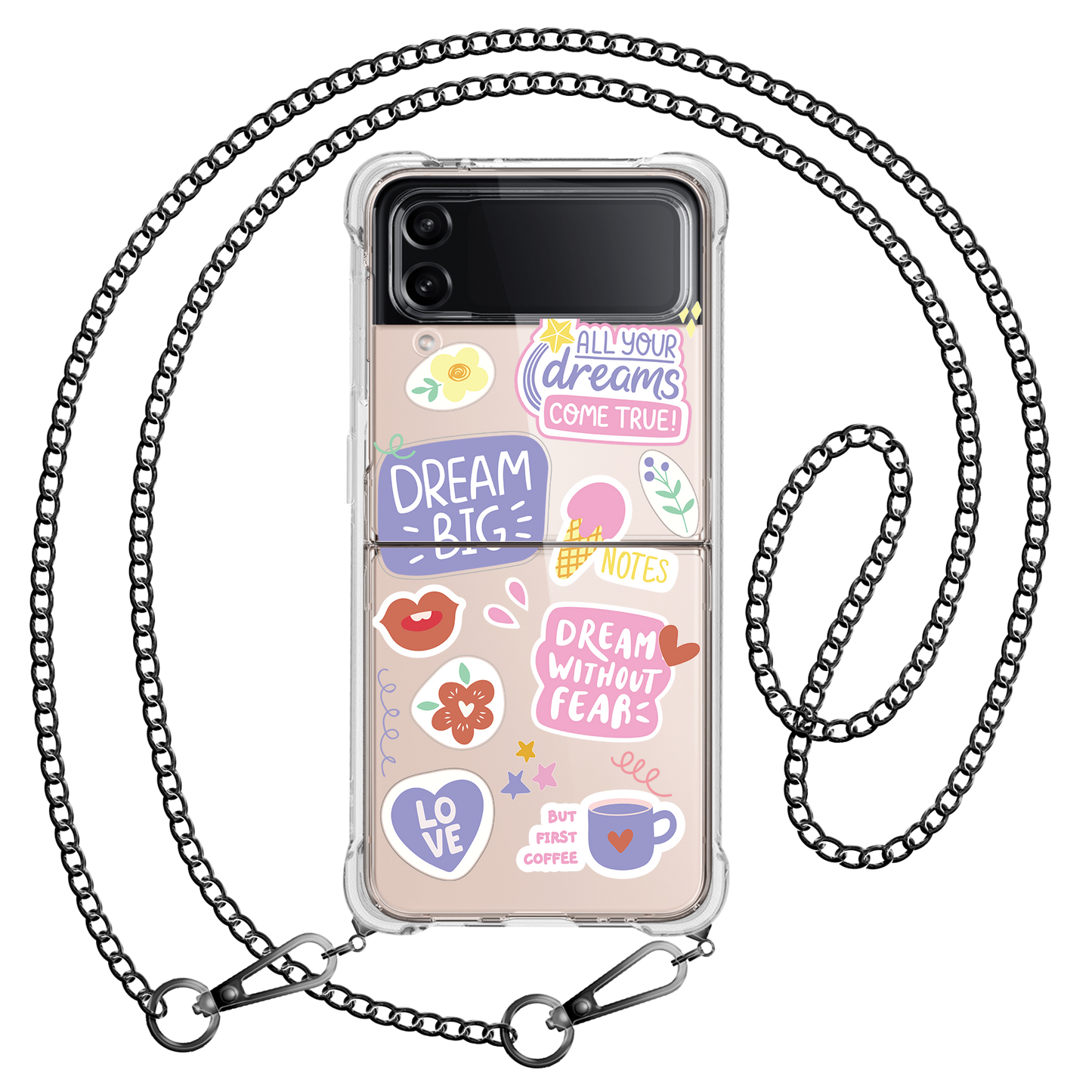 Android Flip / Fold Case - Dream Sticker Pack