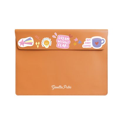 Vegan Leather Sleeve - Dream Sticker Pack