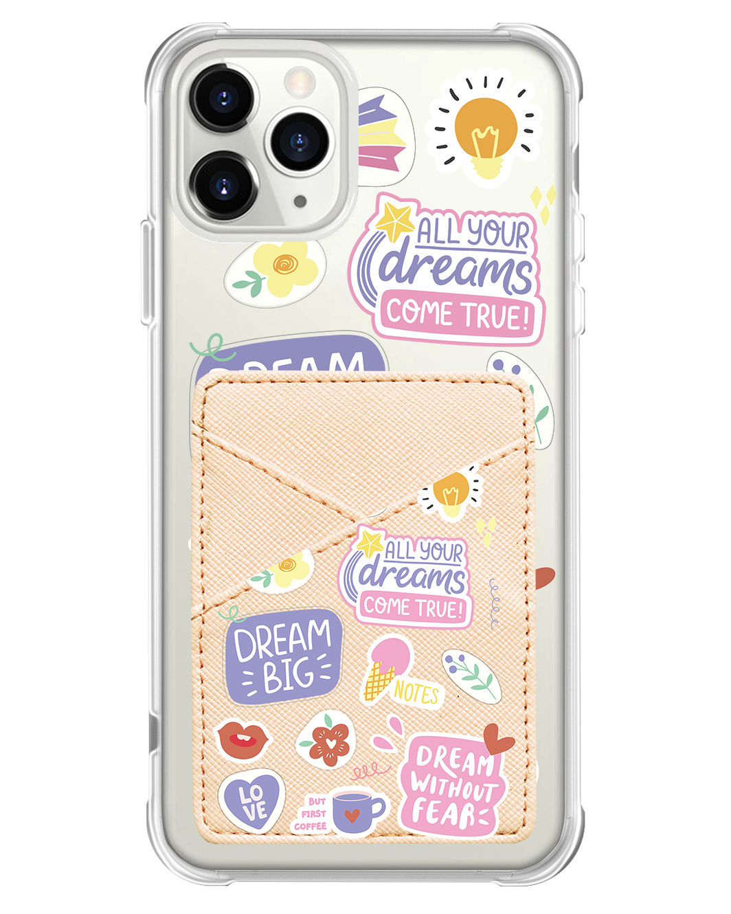 iPhone Phone Wallet Case - Dream Sticker Pack