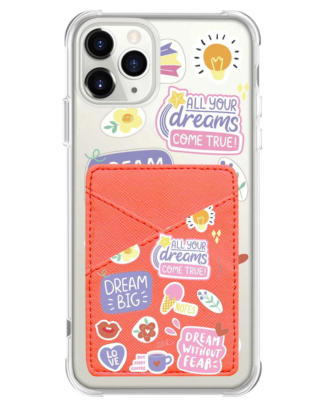 iPhone Phone Wallet Case - Dream Sticker Pack