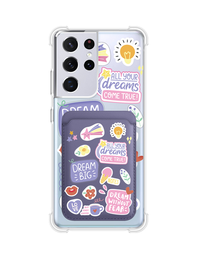 Android Magnetic Wallet Case - Dream Sticker Pack