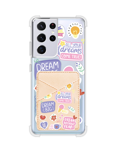 Android Phone Wallet Case - Dream Sticker Pack