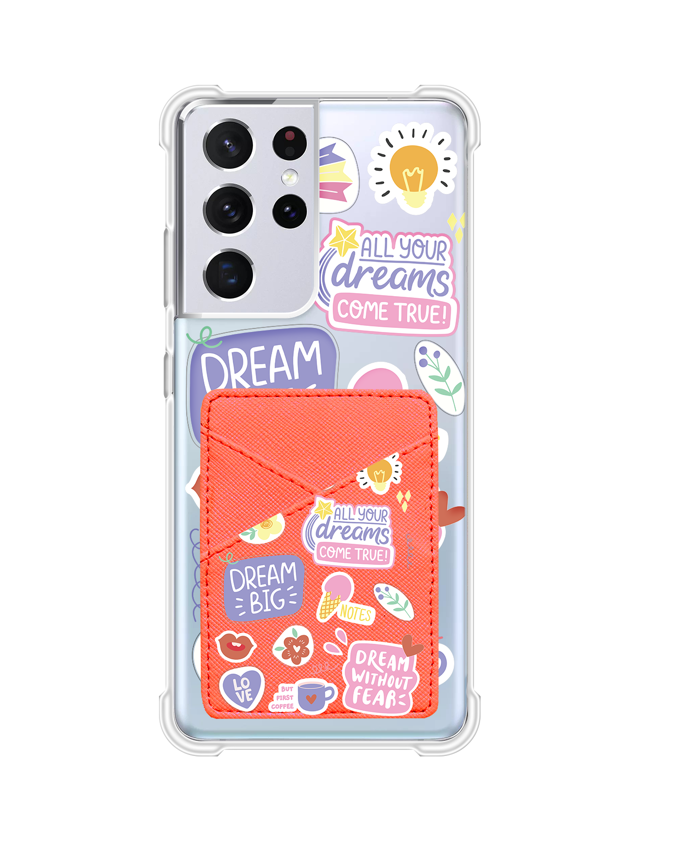 Android Phone Wallet Case - Dream Sticker Pack