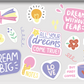 MacBook Snap Case - Dream Sticker Pack