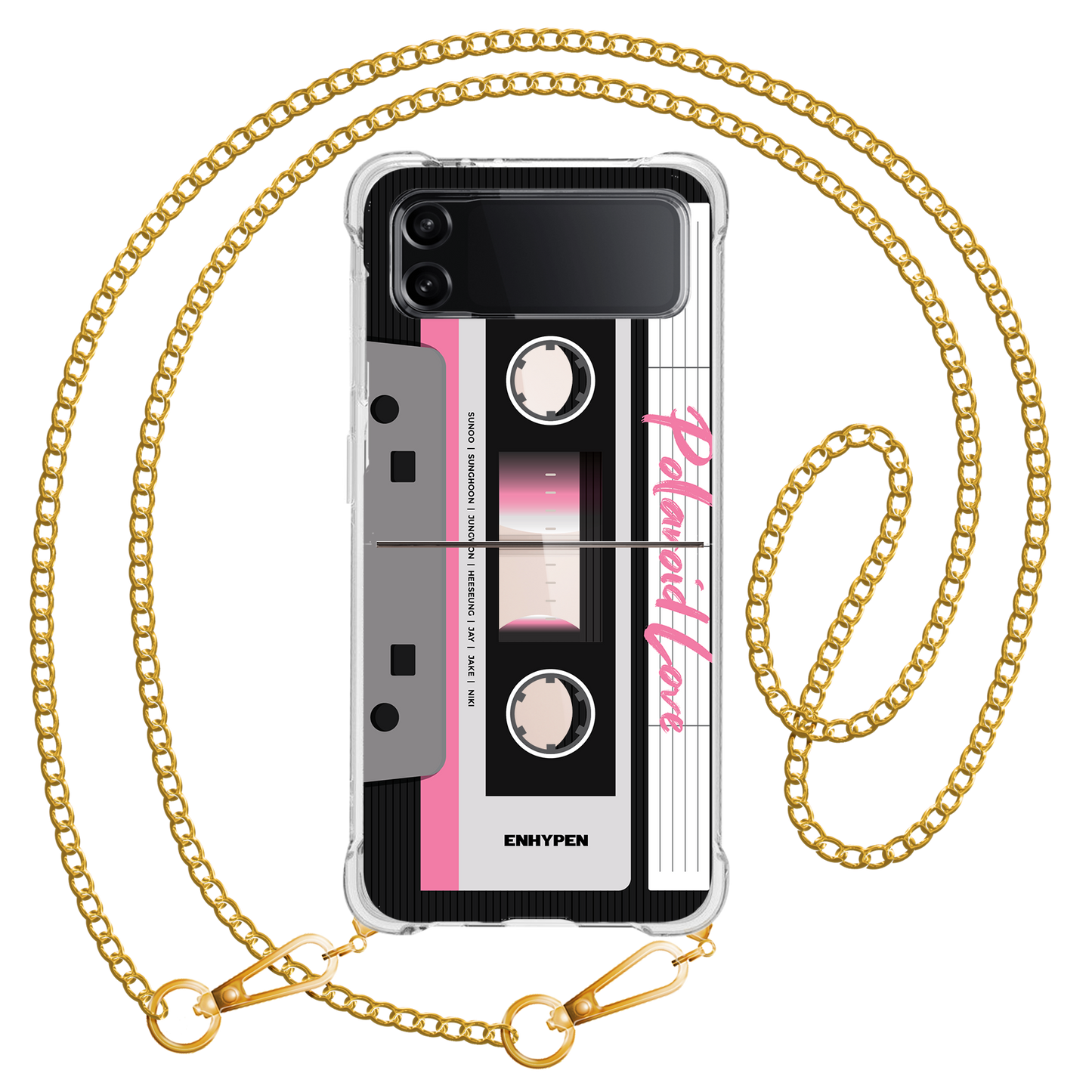 Android Flip / Fold Case - Enhypen Cassette