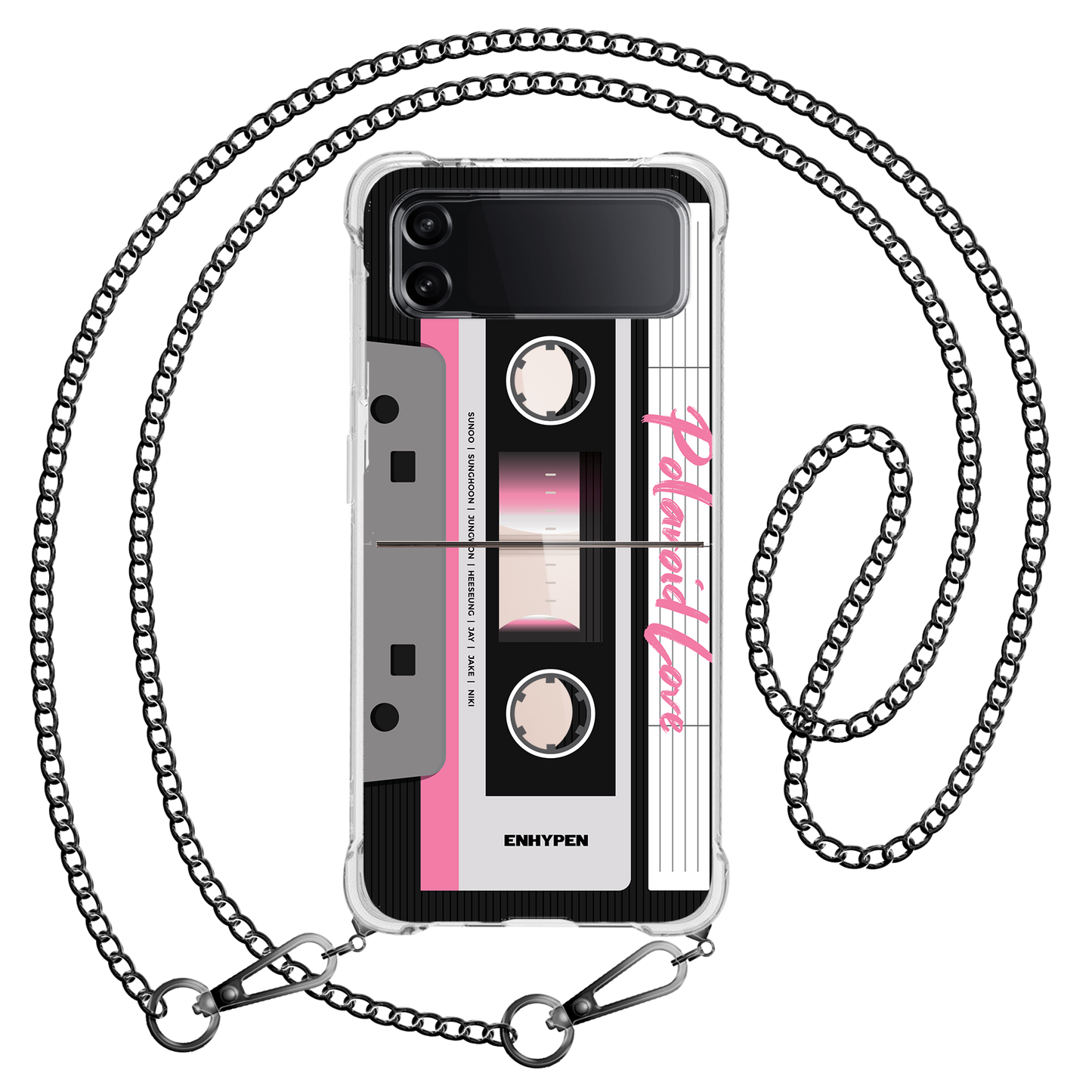 Android Flip / Fold Case - Enhypen Cassette