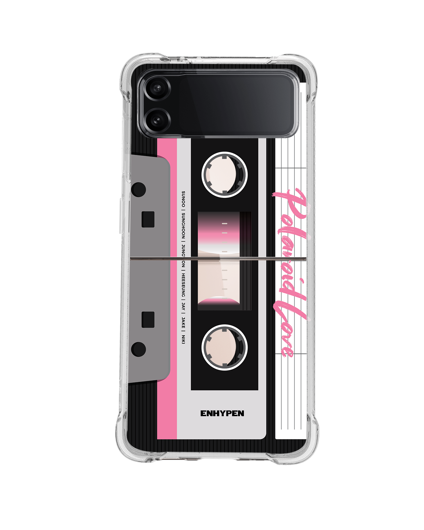 Android Flip / Fold Case - Enhypen Cassette