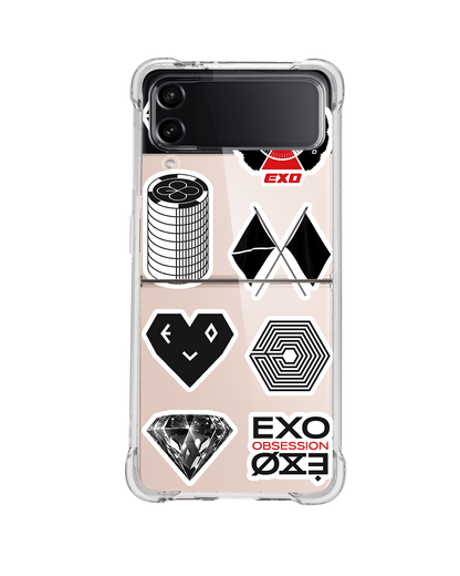 Android Flip / Fold Rearguard Hybrid - Exo Sticker Pack