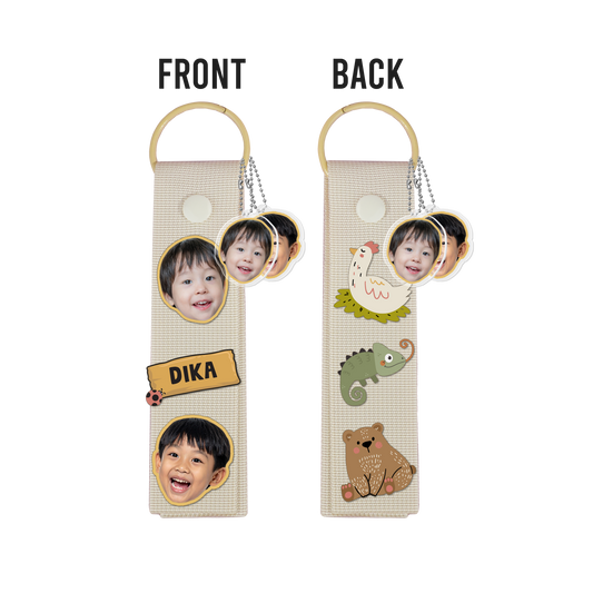 Patch Keychain - Face Grid Safari