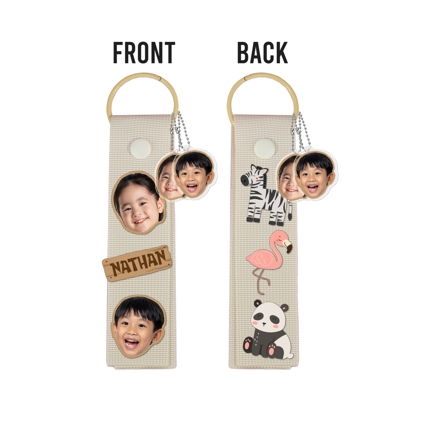 Patch Keychain - Face Grid Safari 2.0