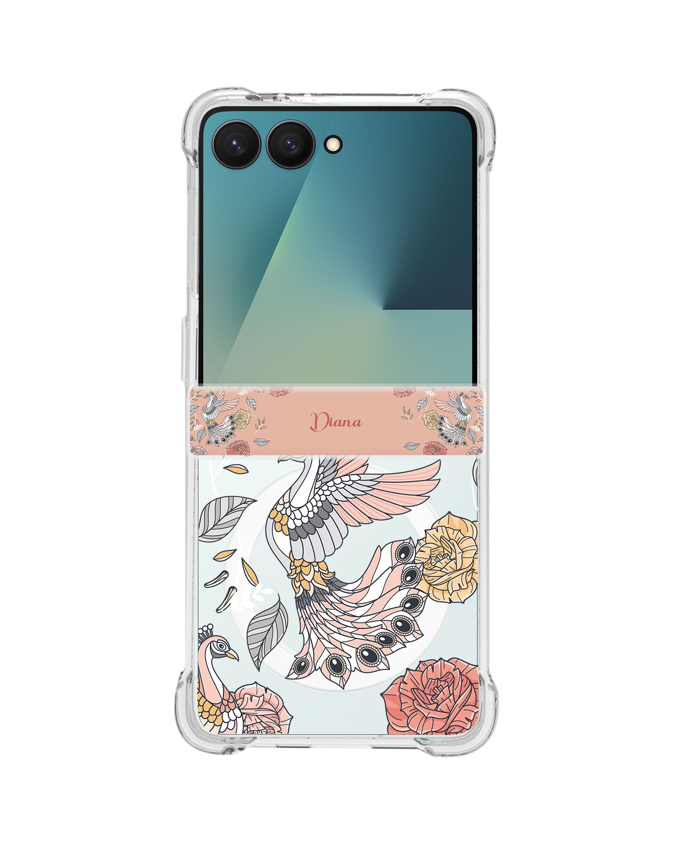 Android Flip / Fold Rearguard Hinge - Bird of Paradise 1.0
