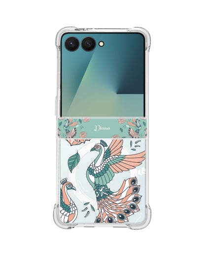 Android Flip / Fold Rearguard Hinge - Bird of Paradise 3.0