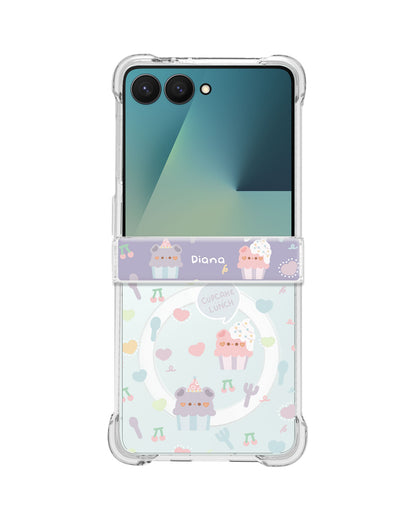 Android Flip / Fold Rearguard Hinge - Cupcake