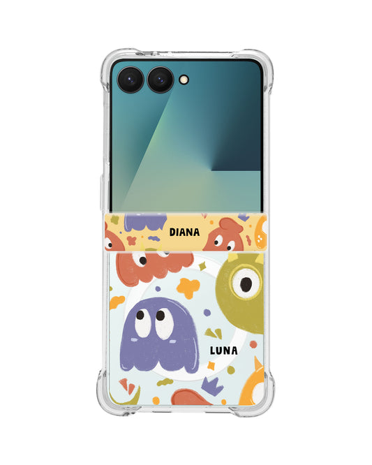 Android Flip / Fold Rearguard Hinge - Cute Monster 1.0
