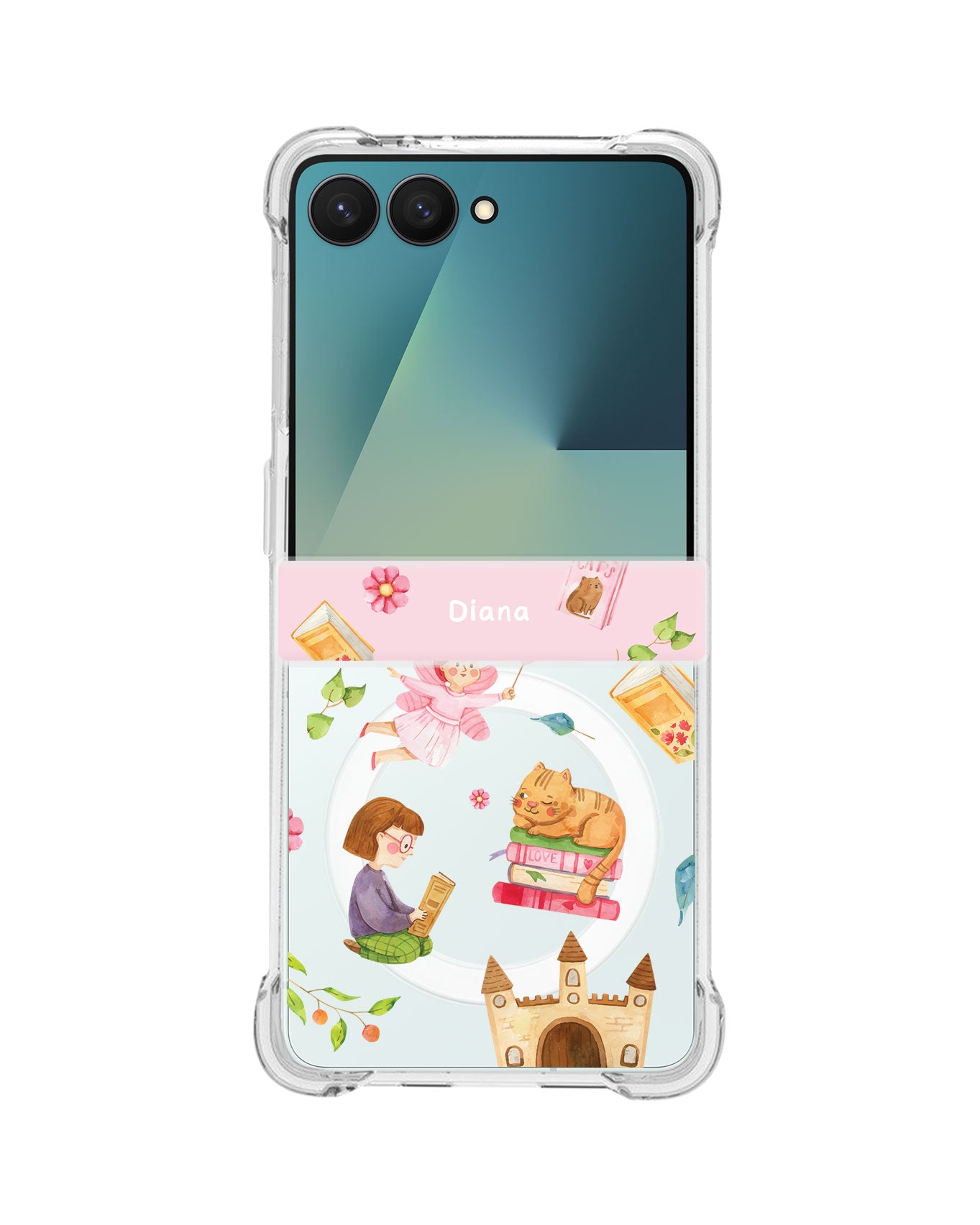 Android Flip / Fold Rearguard Hinge - Fairy Cat