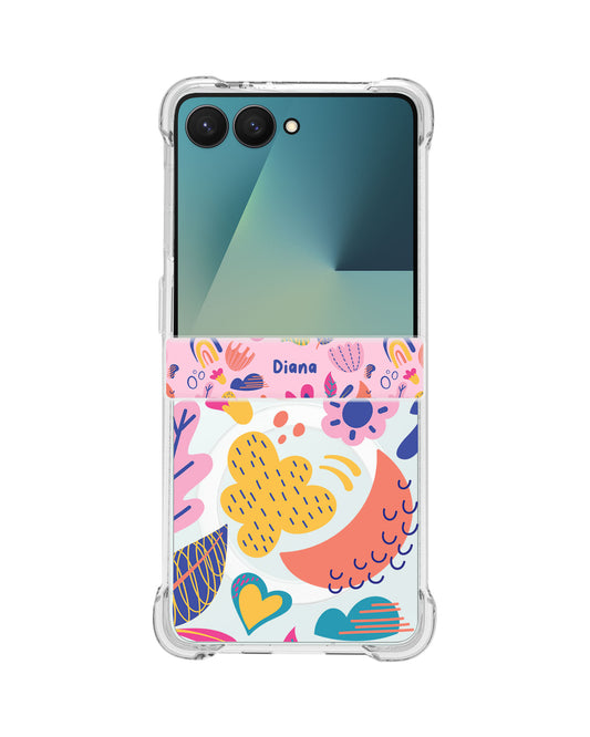 Android Flip / Fold Rearguard Hinge - Florals