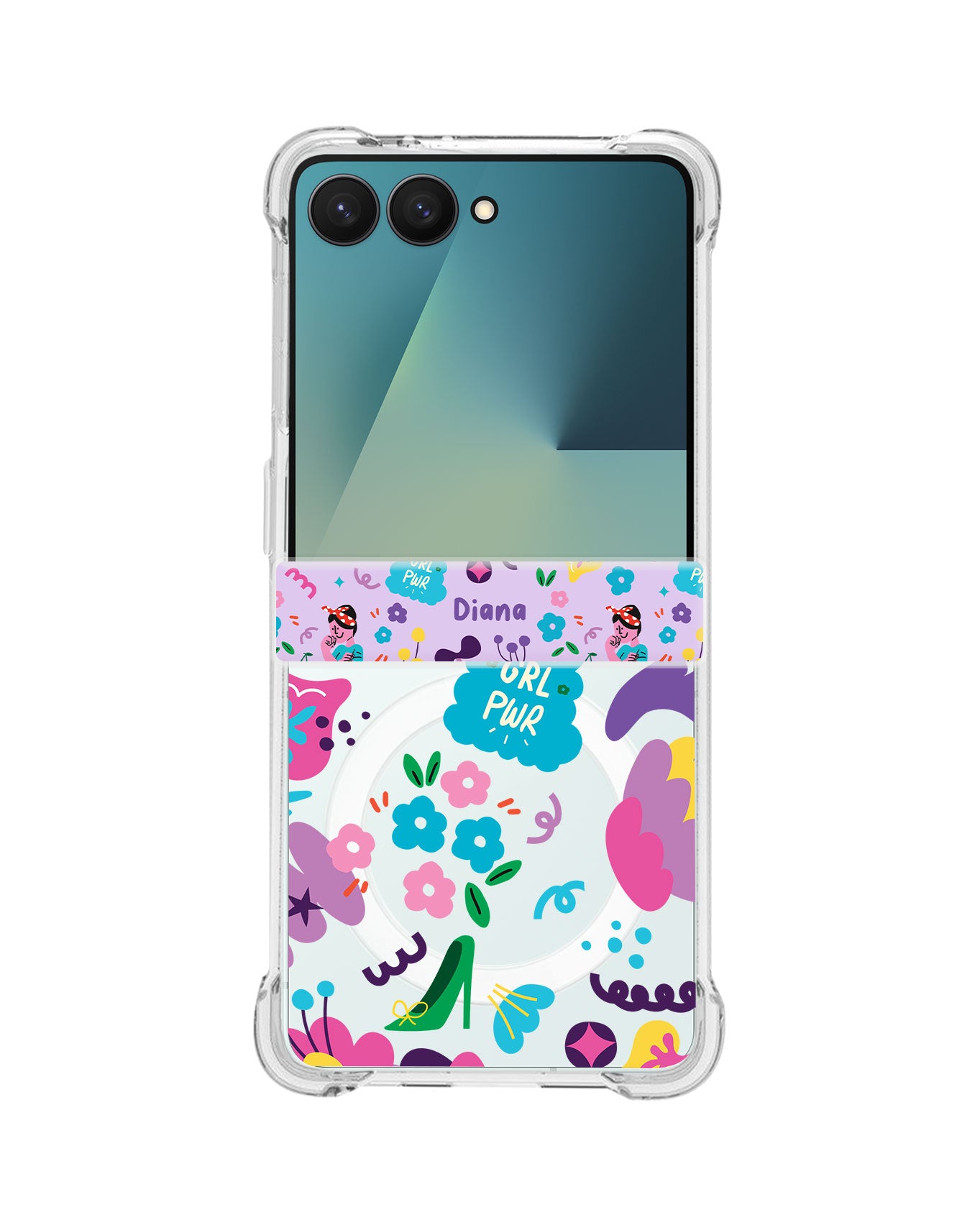 Android Flip / Fold Rearguard Hinge - Girl Power