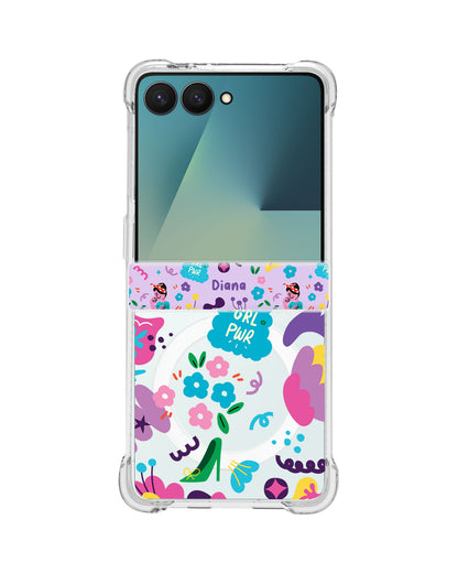 Android Flip / Fold Rearguard Hinge - Girl Power
