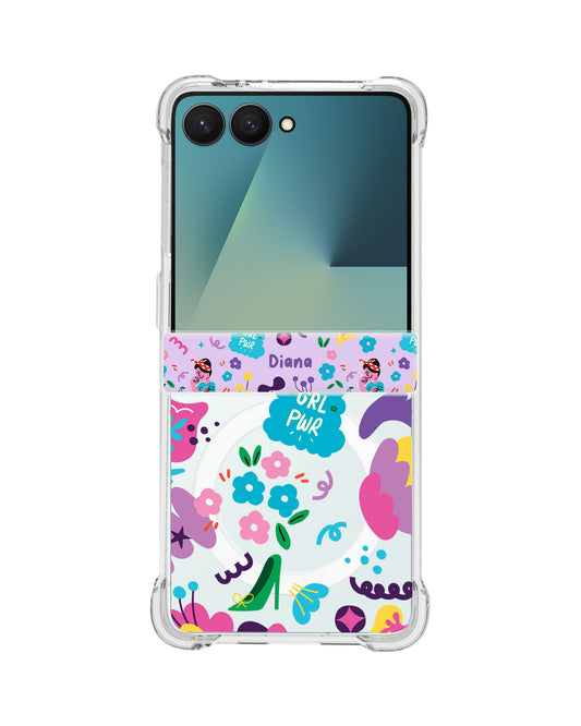 Android Flip / Fold Rearguard Hinge - Girl Power