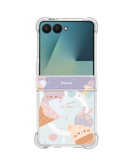 Android Flip / Fold Rearguard Hinge - Ice Cream for Teddy