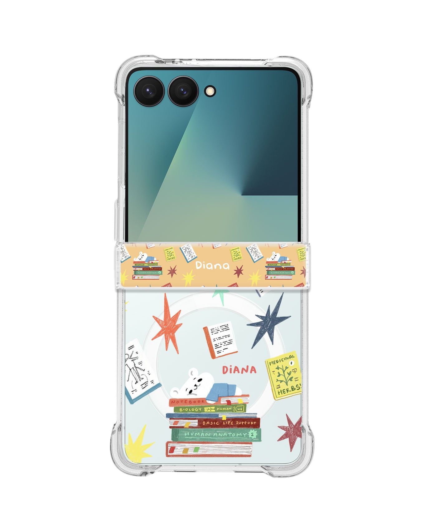 Android Flip / Fold Rearguard Hinge - Let Me Sleep