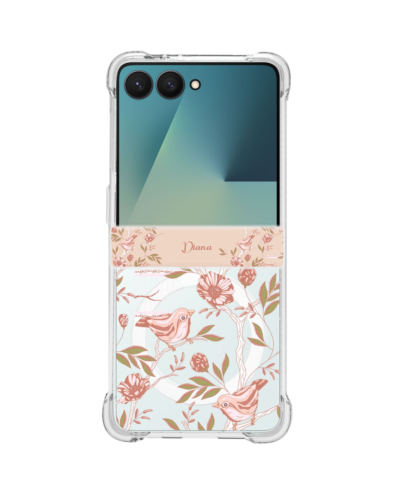 Android Flip / Fold Rearguard Hinge - Lovebird 14.0