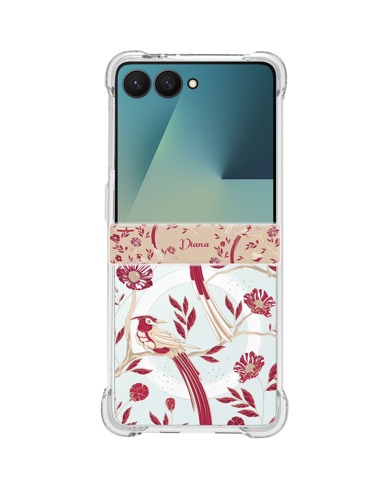 Android Flip / Fold Rearguard Hinge - Lovebird 8.0