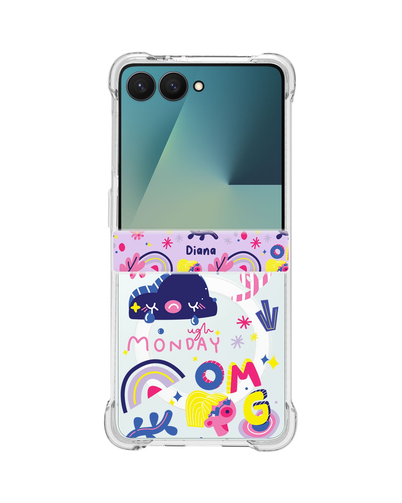 Android Flip / Fold Rearguard Hinge - Monday My Day