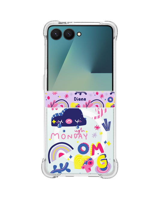 Android Flip / Fold Rearguard Hinge - Monday My Day