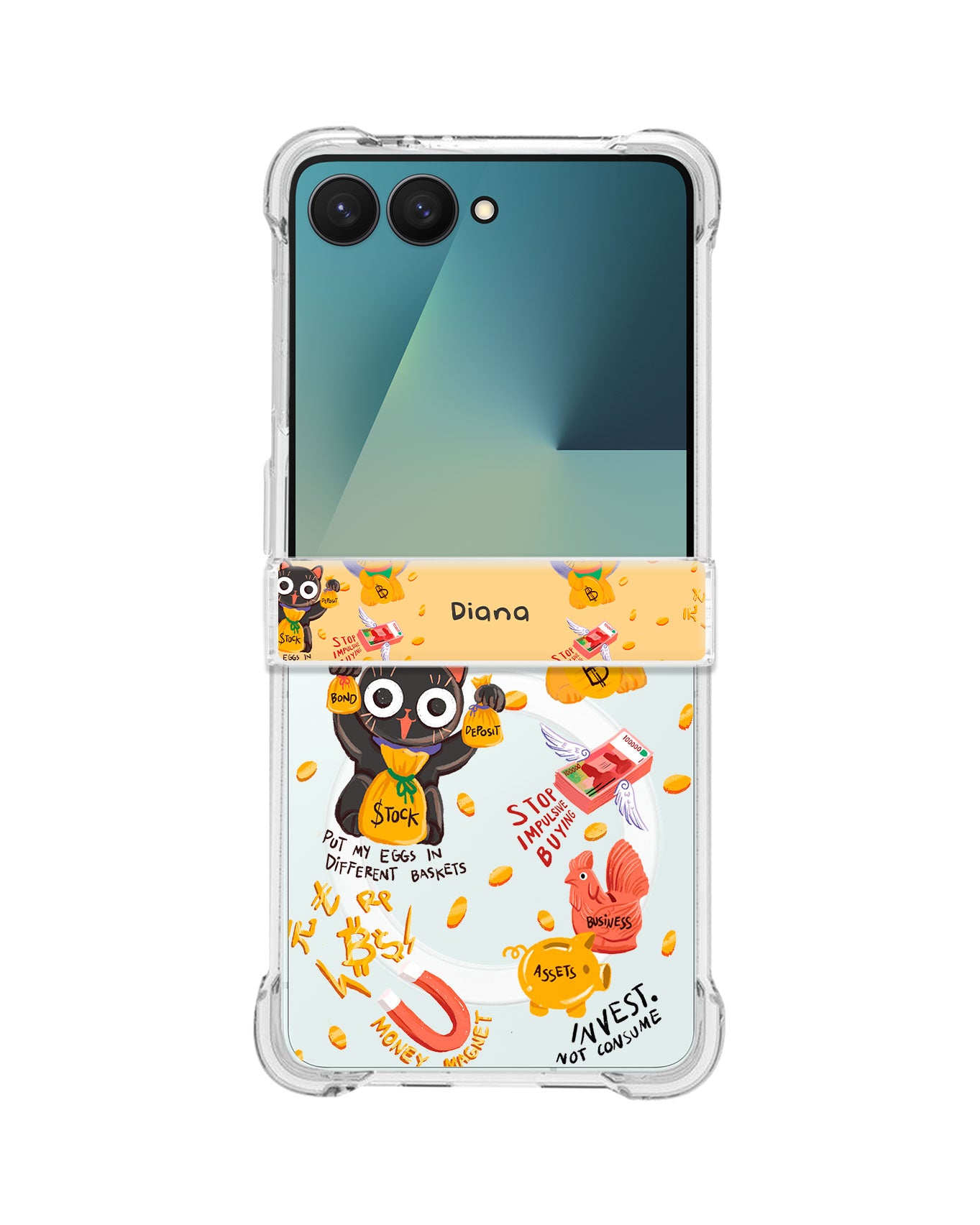 Android Flip / Fold Rearguard Hinge - I Am... Money Magnet!!!