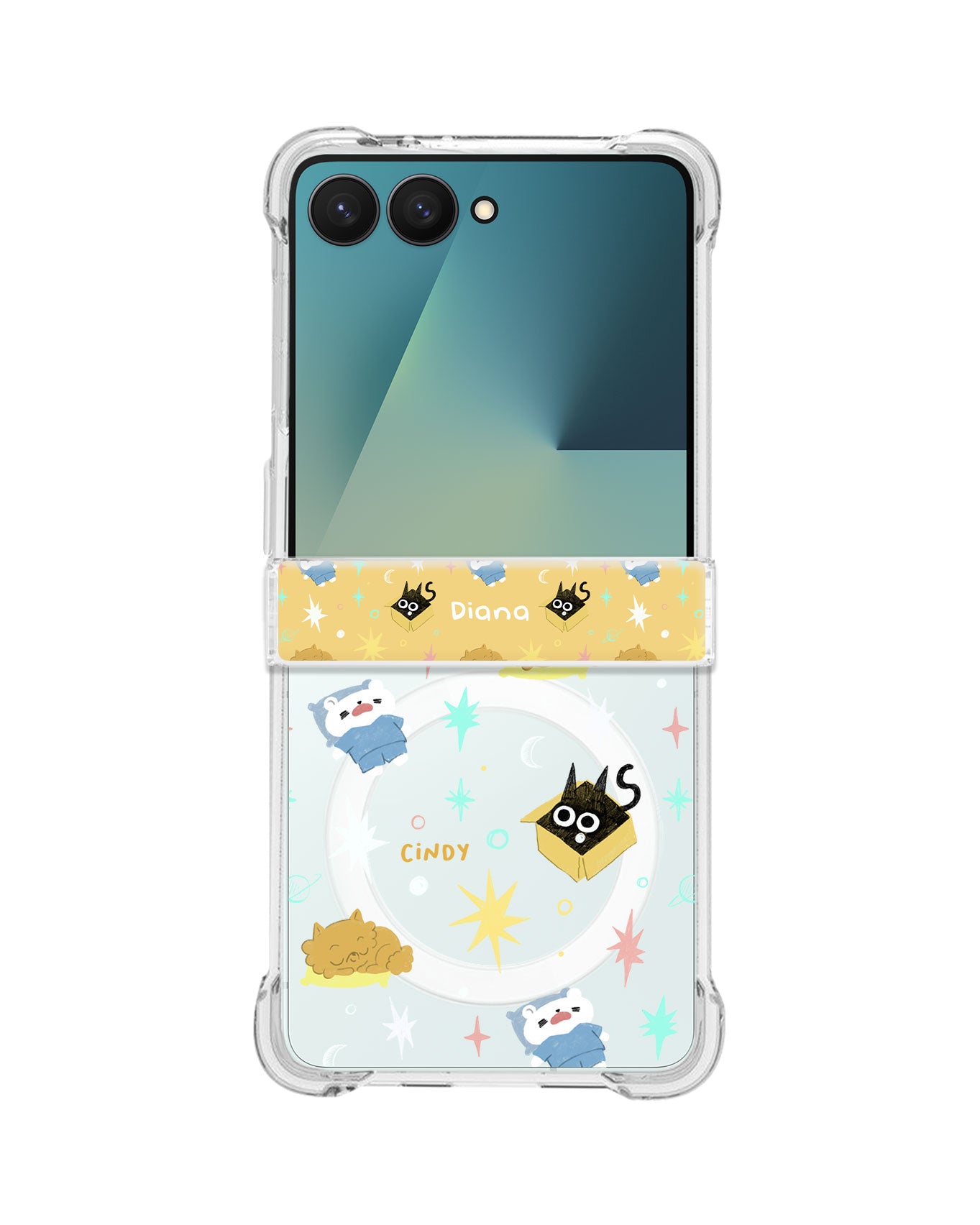 Android Flip / Fold Rearguard Hinge - Nightover